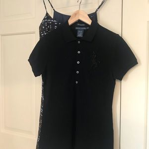 Ralph Lauren women’s polo with beaded label